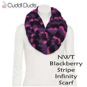 Cuddl Duds NWT Blackberry Infinity Scarf - SO SOFT